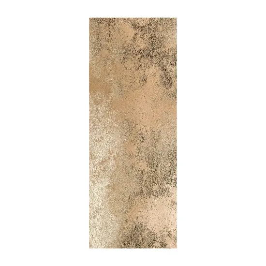 Realeather(R) Crafts Printed Leather Trim 9"X3"-Platinum Crackle {3}