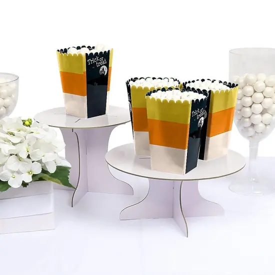 Big Dot of Happiness Trick or Treat - Halloween Party Favor Popcorn Treat Boxes - Set of 12 {6}