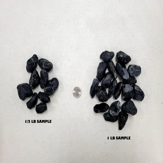 Raw Apache Tears Crystal Stones Medium Chunks Healing Crystals Bulk {4}