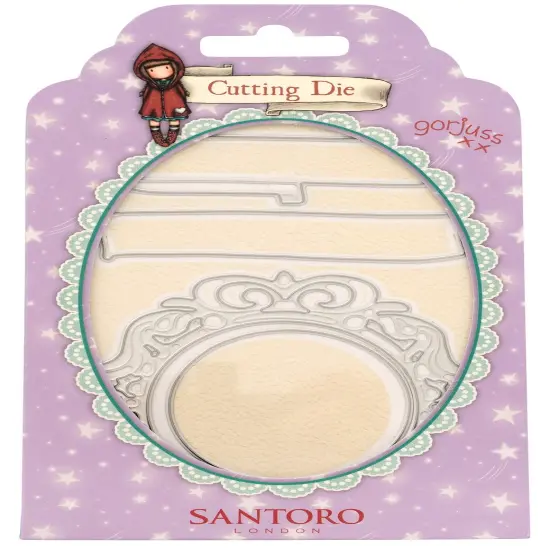 Studio Light Gorjuss Cutting Die-Nr. 699, Scroll & Embellished Frame {1}