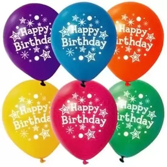 Birthday Balloons - Fantasy Assorted 11 Inch | Whimsical Enchantment and Joyful Tales | RAHEEV&reg; {3}