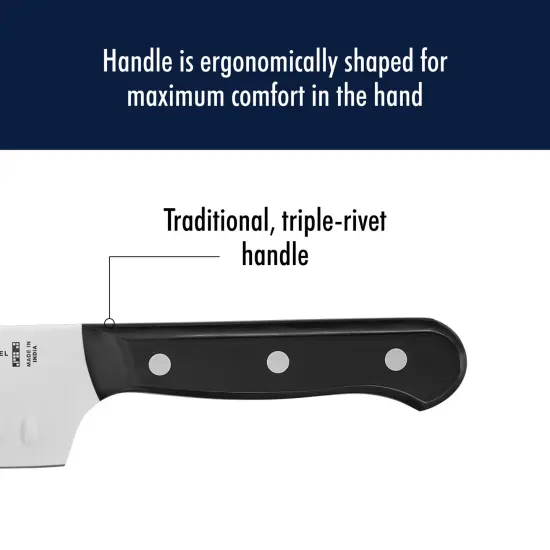 HENCKELS Solution 7-inch Hollow Edge Santoku Knife {3}