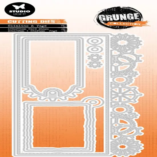 Studio Light Cutting Die-Nr. 696, Slimline & tags {1}
