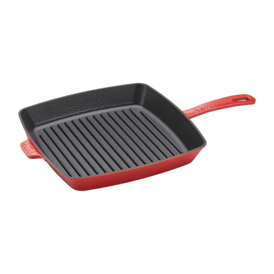 STAUB Cast Iron 12-inch Square Grill Pan {4}