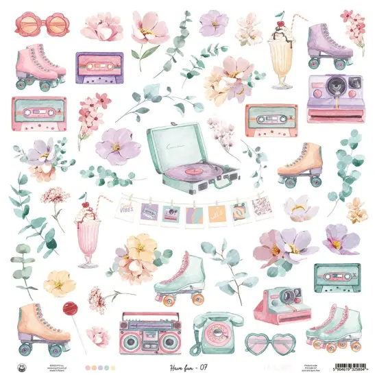 Have Fun Double-Sided Cardstock 12"X12"-#07 {3}