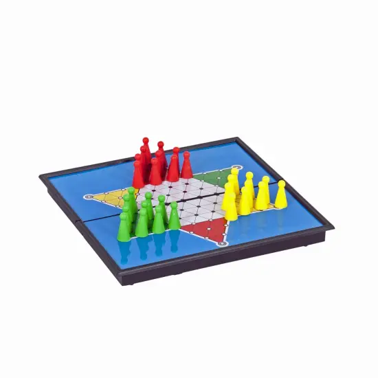 WE Games Magnetic Folding Travel Chinese Checkers Board Game {8}