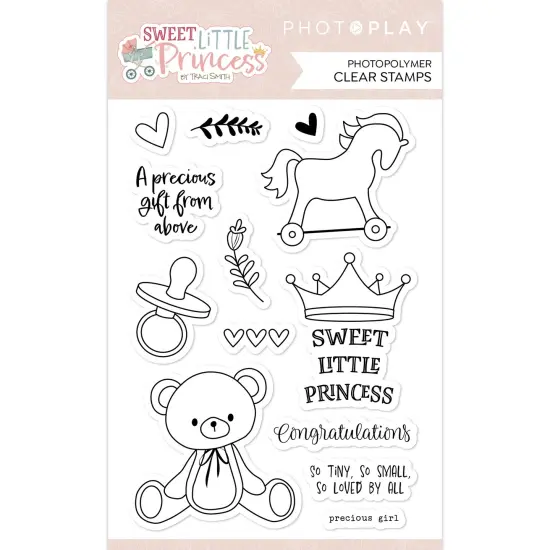 PhotoPlay Photopolymer Clear Stamps-Sweet Little Princess {1}
