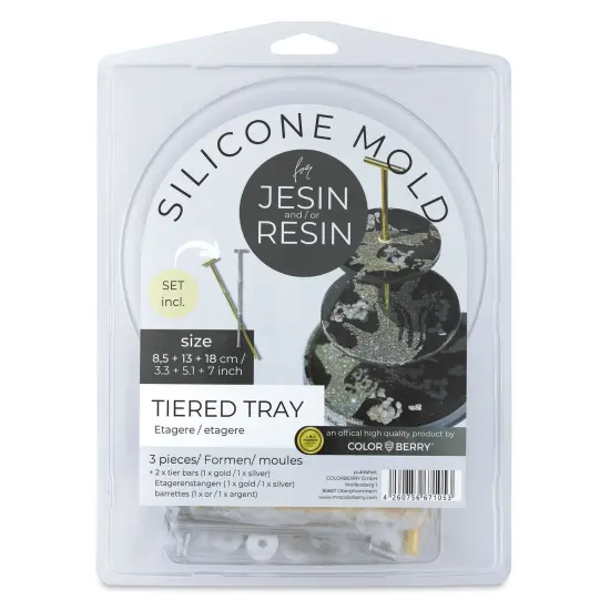 Colorberry Tiered Tray Silicone Molds - Set of 3 {1}