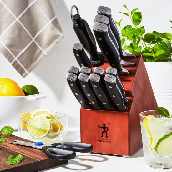 Henckels Forged Accent 15-pc Knife Block Set {5}
