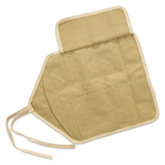 Etchr Roll-Up Brush Pouch - Khaki {1}