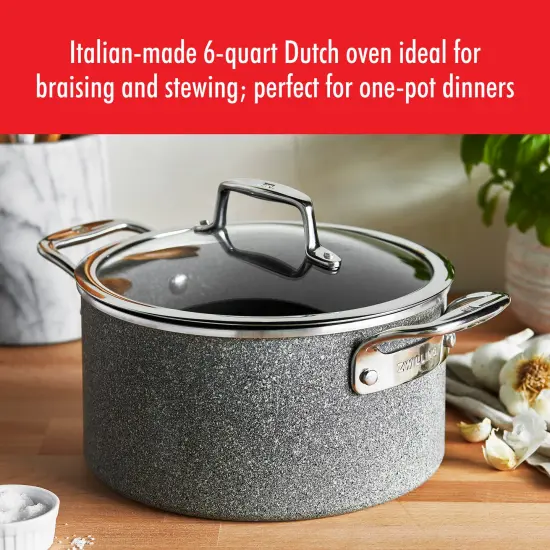 ZWILLING Vitale 6-qt Aluminum Nonstick Dutch Oven with Lid {3}