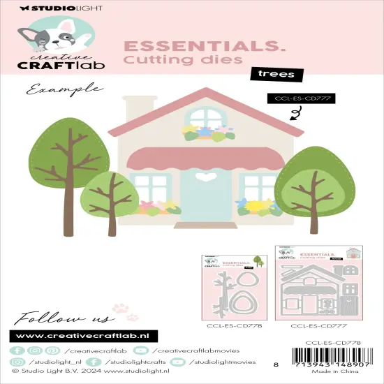 Studio Light Essentials Cutting Die-Nr. 778, Trees {3}