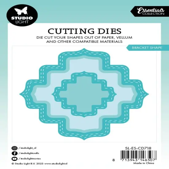Studio Light Essentials Cutting Dies-Nr. 718, Bracket Shape {3}