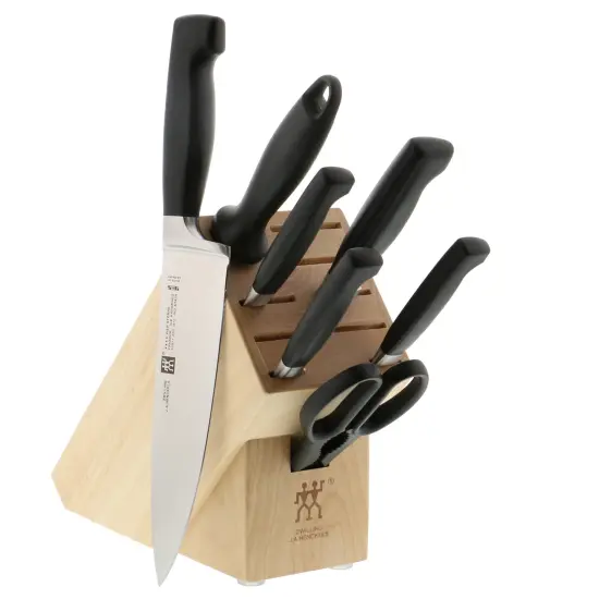 ZWILLING Four Star Anniversary 8-pc Knife Block Set {1}
