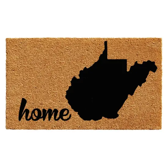 West Virginia Doormat {4}