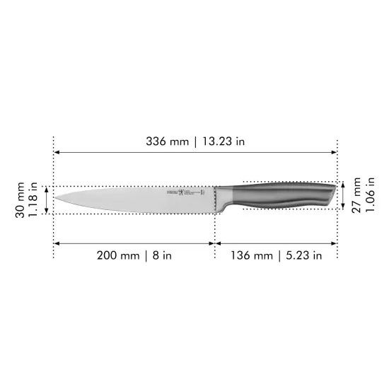 Henckels Graphite 8-inch Carving Knife {4}