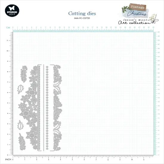 Studio Light Jenine's Mindful Art Cutting Die-Nr. 720, Christmas Borders {4}