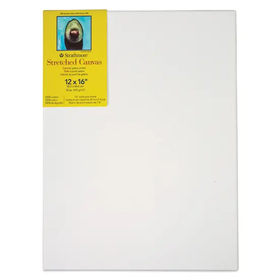 Strathmore 300 Series Stretched Cotton Canvas - 1-3/8" Profile, 12" x 16" {1}