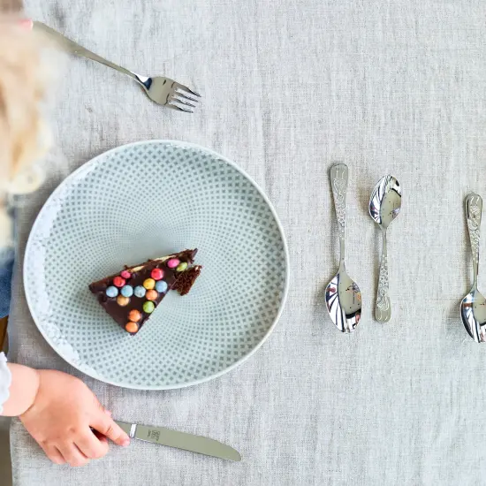 ZWILLING TWIN Kids Grimm's Fairytales 4-pc 18/10 Stainless Steel Flatware Set {4}