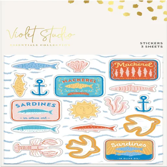 Violet Studio Sticker Sheets-New Nautical {1}