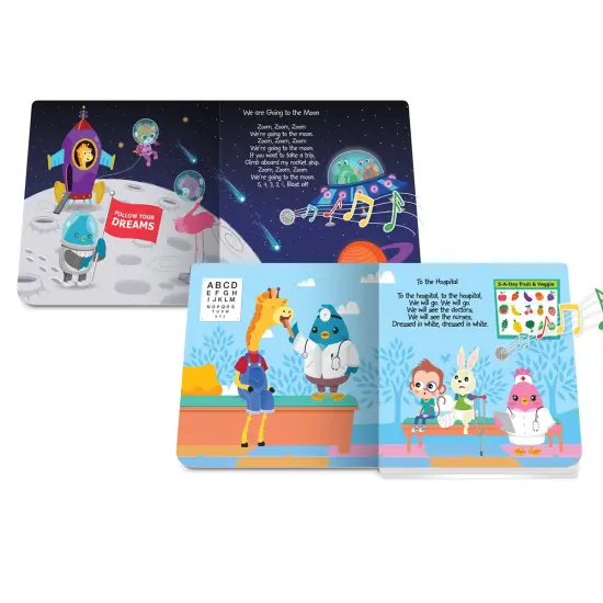 Ditty Bird Ditty Bird Nature and Career Song Books - Set of 2 {4}