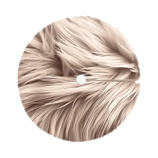 FabricLA 60" Latte Faux Fur Christmas Tree Skirt - Fluffy Plush Tree Skirt (152cm) for Holiday Decorations {2}