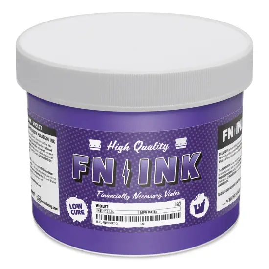 FN Ink Plastisol Screen Printing Ink - Violet, Quart {1}