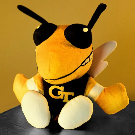Bleacher Creatures Georgia Tech Yellow Jacket Mascot 8" Kuricha Sitting Plushies {4}
