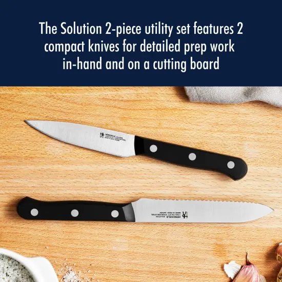 Henckels Solution 2-pc Utility Knife Set {3}