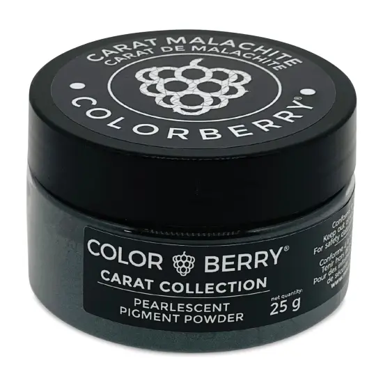 Colorberry Carat Collection Dry Resin Pigment - Malachite, 25 g, Jar {1}