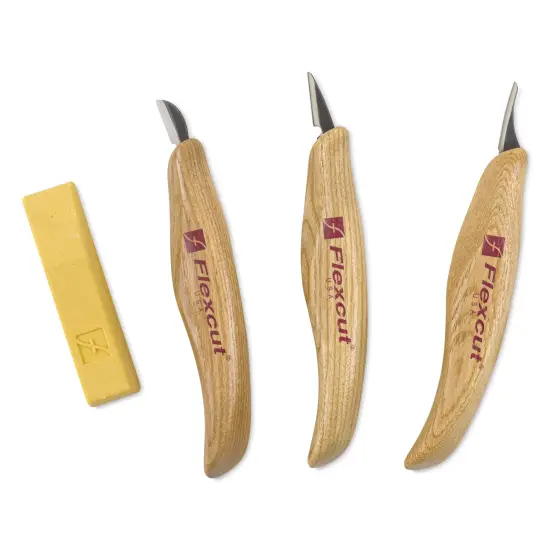 Flexcut Detail Knives - Set of 3 {1}