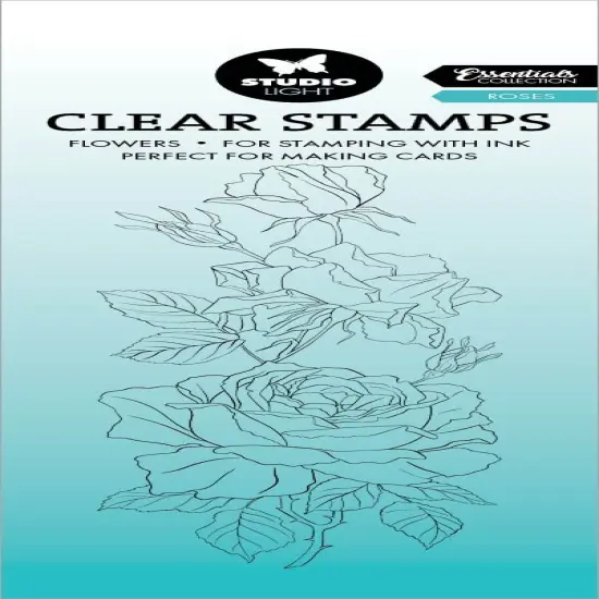 Studio Light Essentials Clear Stamps-Nr. 587, Roses {1}