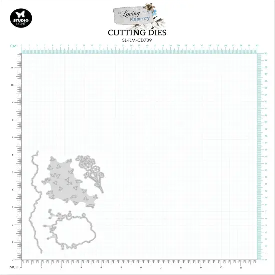 Studio Light In Loving Memory Cutting Dies-Nr. 739, Never Forget {4}