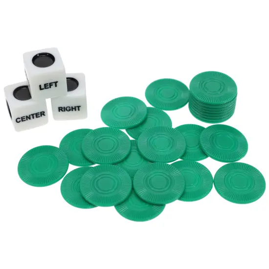 LRC &ndash; Left, Right, Center Dice Game {3}