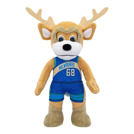 Bleacher Creatures Milwaukee Bucks Bango 10" Mascot Plush Figure (City Edition) {1}