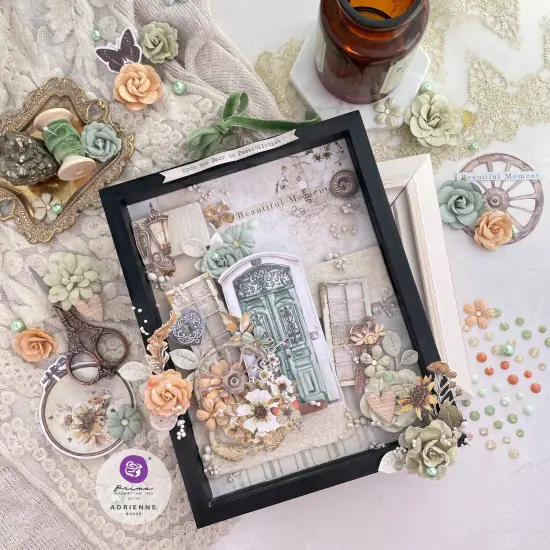 Prima Marketing Paper Flowers 10/Pkg-Floral Splendor, In The Moment {3}