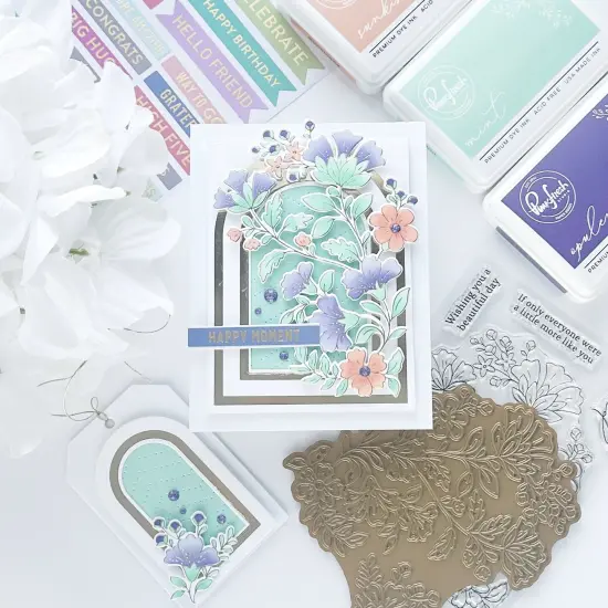 Pinkfresh Studio Clear Stamp Set 4"X6"-Beautiful Day {5}