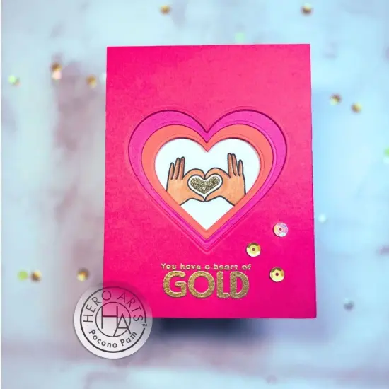 Hero Arts Clear Stamps 4"X6"-I Appreciate You {6}