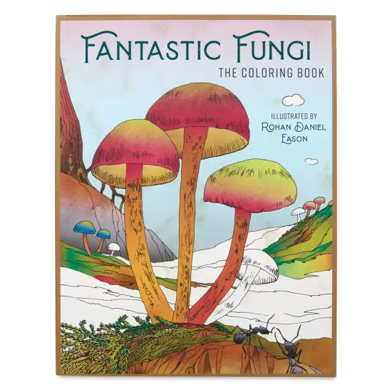 Fantastic Fungi: The Coloring Book - 7-3/4" x 10", 80 pages {1}