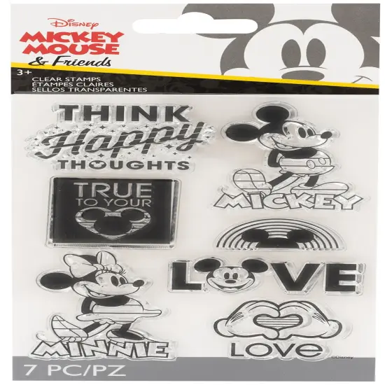 EK Disney Clear Stamps-Mickey Love {1}
