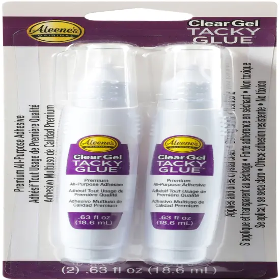Aleene's Clear Gel Tacky Glue Pens 2/Pkg-.63oz {1}