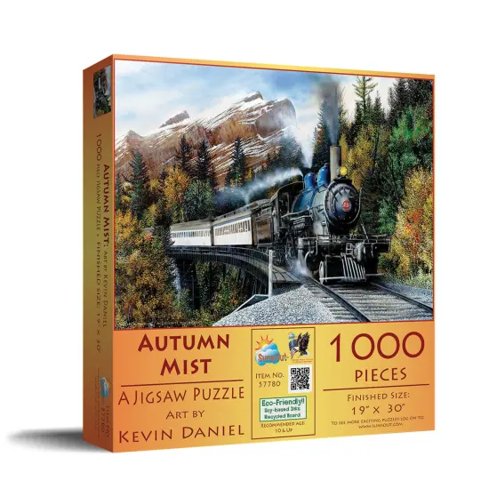Sunsout Autumn Mist 1000 pc Jigsaw Puzzle 57780 {3}