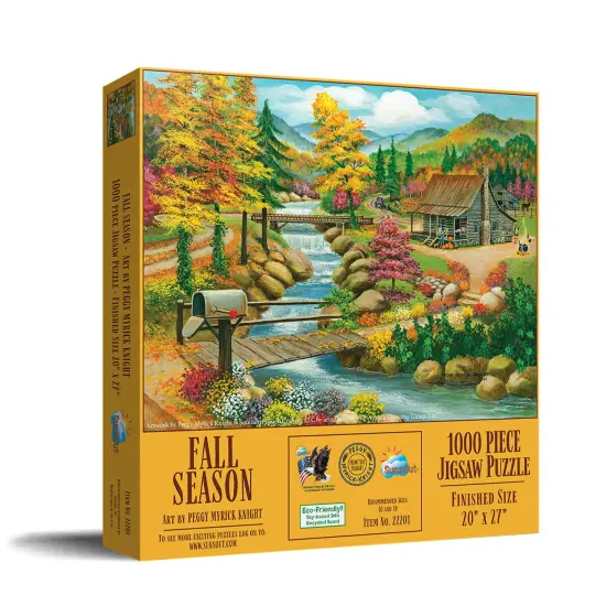 Sunsout Fall Season 1000 pc Jigsaw Puzzle 22201 {3}