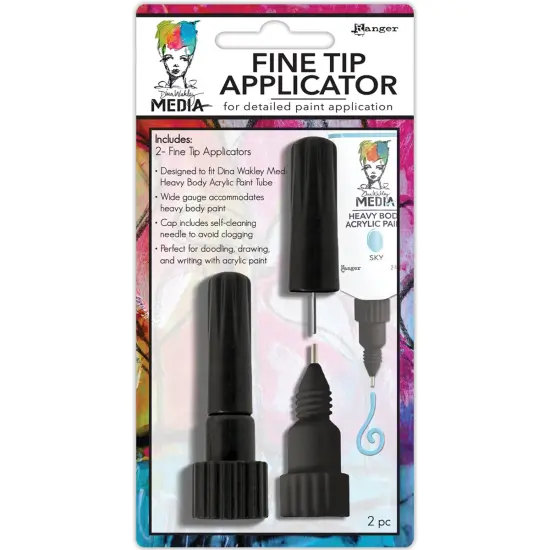 Dina Wakley Media Fine Tip Applicators-2/Pkg {1}