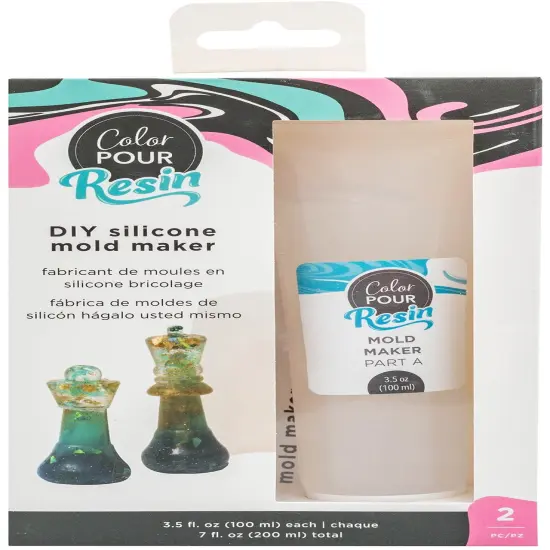American Crafts Color Pour Resin Silicone Mold Maker {1}