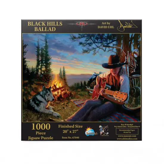 Sunsout Black Hills Ballad 1000 pc Jigsaw Puzzle 67040 {4}