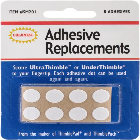 Colonial UnderThimble Adhesive Replacements-8/Pkg {1}