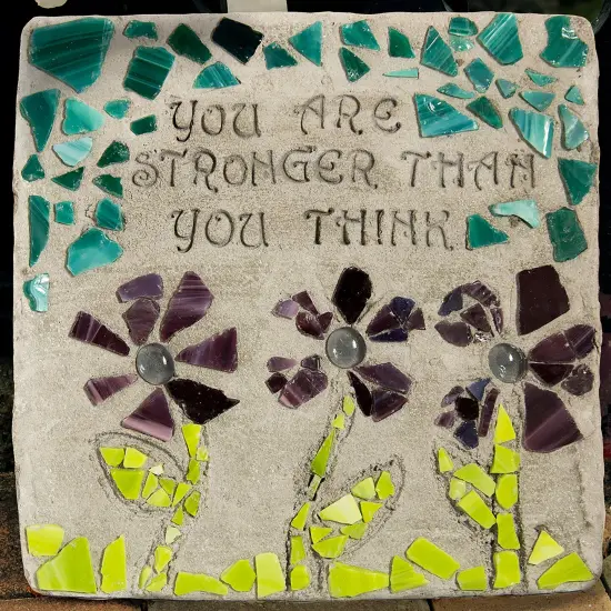 Milestones Mosaic Stepping Stone Kit-Inspiration {3}