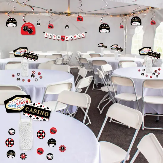 Big Dot of Happiness Las Vegas - Casino Party Supplies Decoration Kit - Decor Galore Party Pack - 51 Pieces {4}