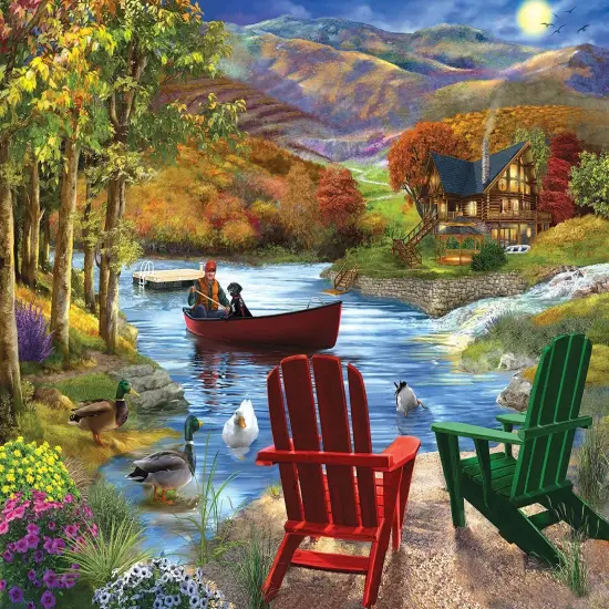 Sunsout Lake Life 1000 pc Jigsaw Puzzle 31504 {1}